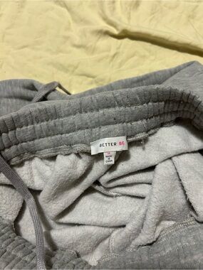 Better Be Kids Light Gray Cozy Jogger Pants
